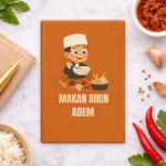 Fridge Magnet Kulkas Rectangle Quetos "Makan Bikin Adem" Size 54 x 78 cm Fridge Magnet Kulkas Rectangle Quetos "Makan Bikin Adem" Size 54 x 78 cm
